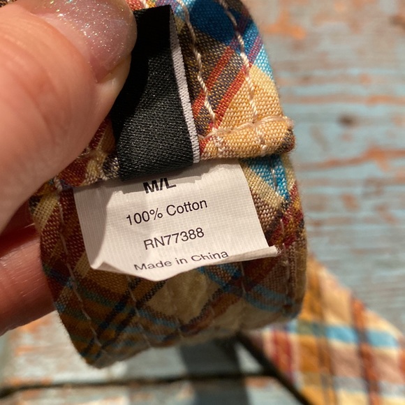 Vintage J Crew fabric belt size m/l - Picture 3 of 5